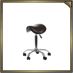 Taboret kosmetyczny z ekoskóry